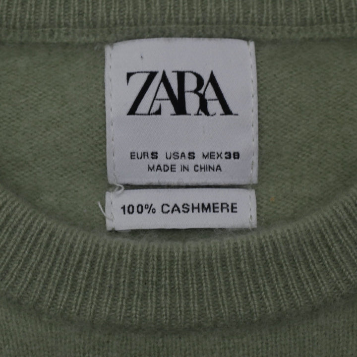 Ladies Zara 100% Cashmere Long Sleeve Sweater