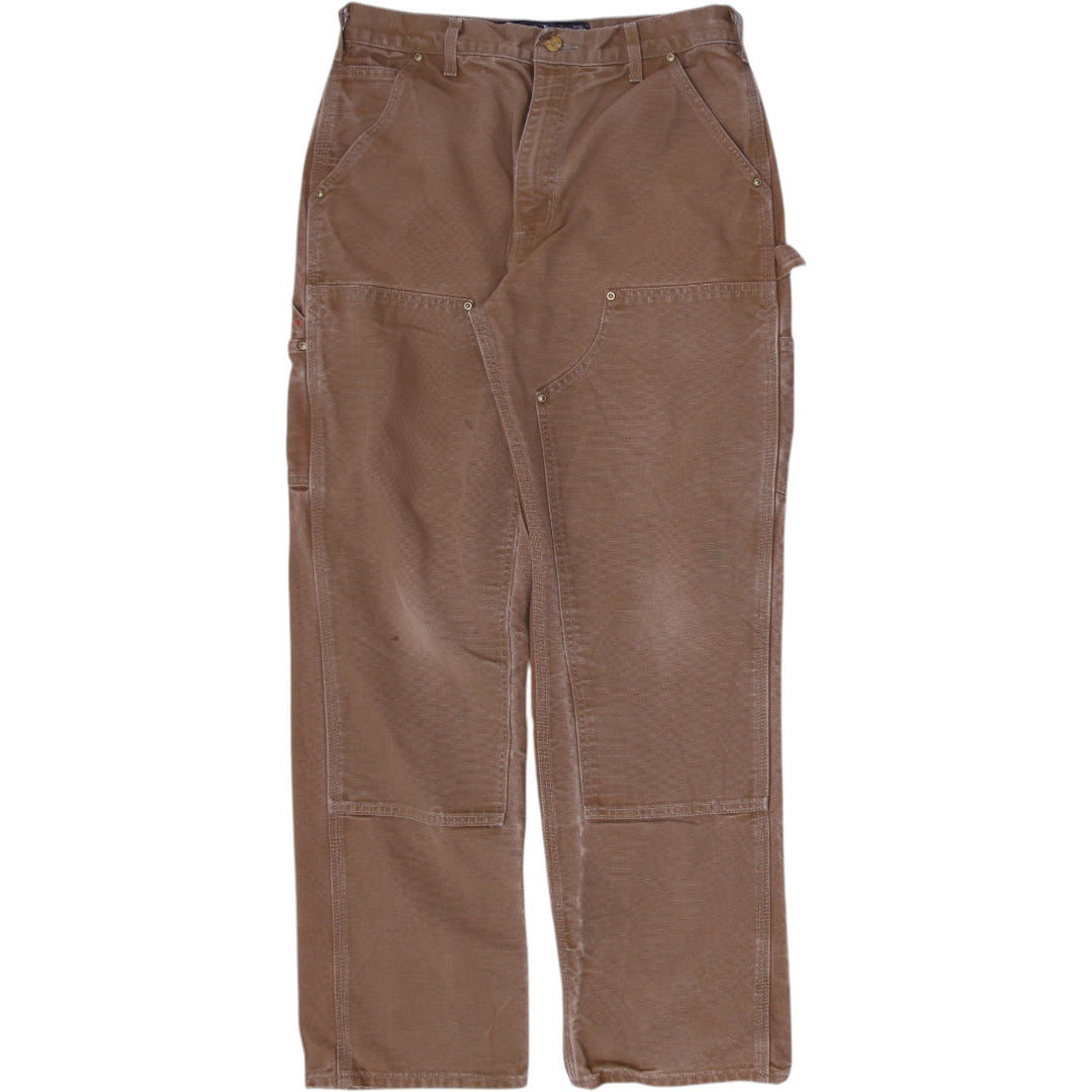 Mens Carhartt Canvas Workwear Utility Cargo Pants Size 32x32