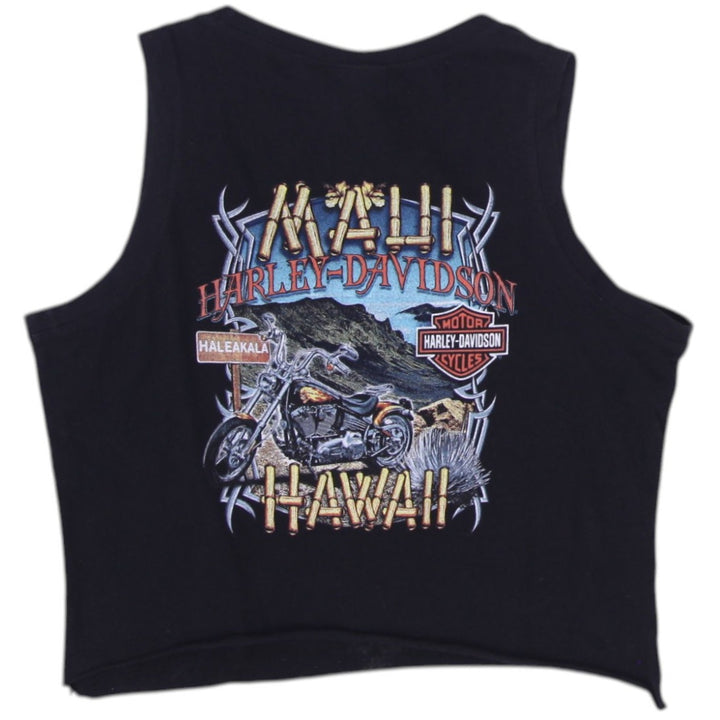 Ladies Harley Davidson Graphic Motorcycle Maui Tank Top Size M