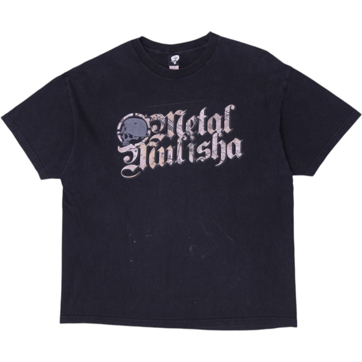 Y2K Mens Metal Mulisha Black Real Tree Camo Logo Graphic T-Shirt Size 2XL