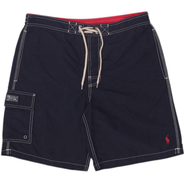 Mens Polo Ralph Lauren Swim Black Cargo Quick Dry Shorts M | Migration_Shorts | Fashion Rerun