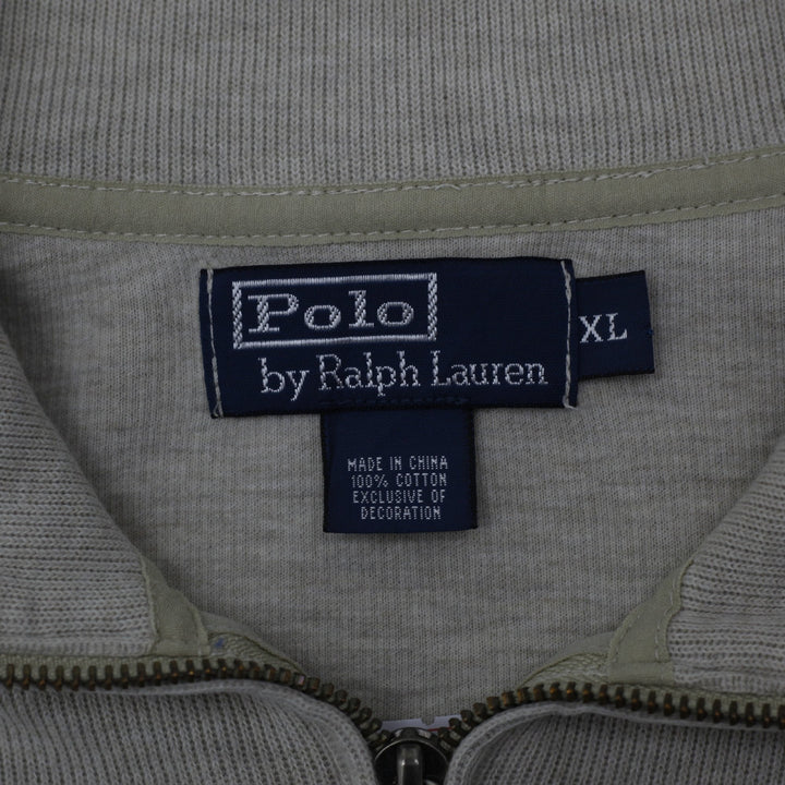 Vintage Mens Polo by Ralph Lauren Sweater Quarter-zip Sweater Size XL | Migration_Knitwear & Sweaters - Back | Fashion Rerun