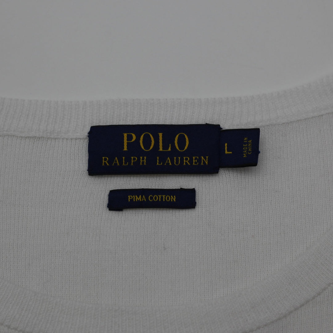 Polo Ralph Lauren Striped Cotton Sweater Size L
