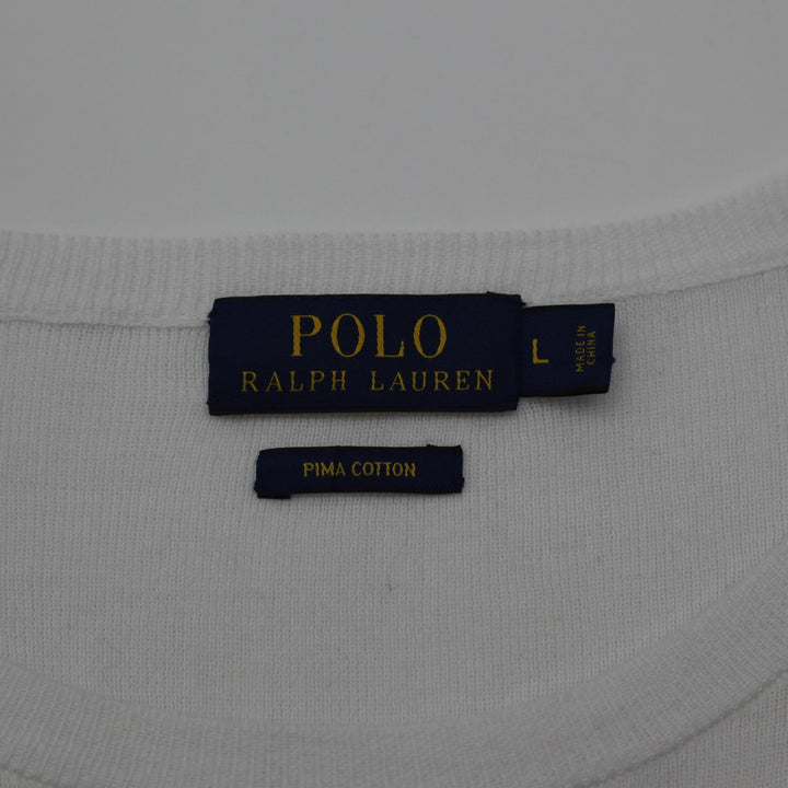 Polo Ralph Lauren Striped Cotton Sweater Size L