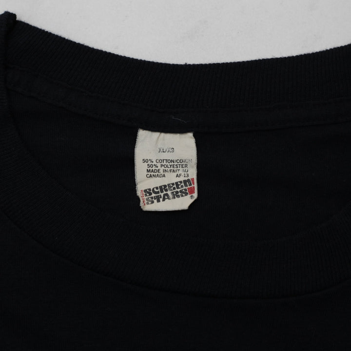 Vintage Black Gipsy Kings North American Tour 1989 Single Stitch XL T-Shirt | Migration_T-Shirts - Back View | Fashion Rerun