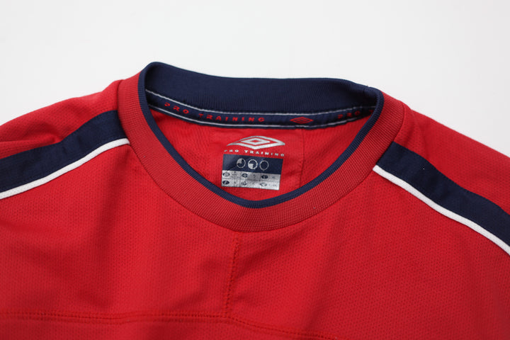 2001-2002 Vintage Umbro Pro Training England Soccer Jersey