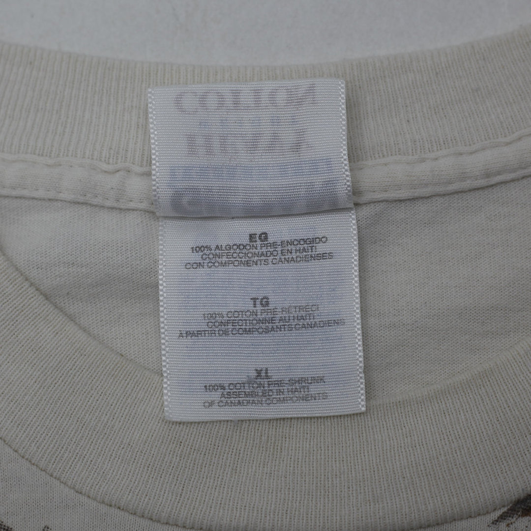 Vintage 1998 Beatles All Over Print Graphic T-Shirt Size XL | Migration_T-Shirts - Detail View | Fashion Rerun