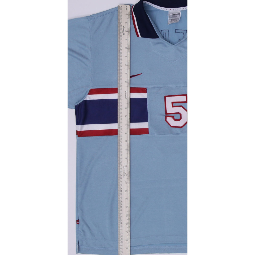Vintage Mens USA 1995-96 Away Football Nike Peay #5 Size L United States