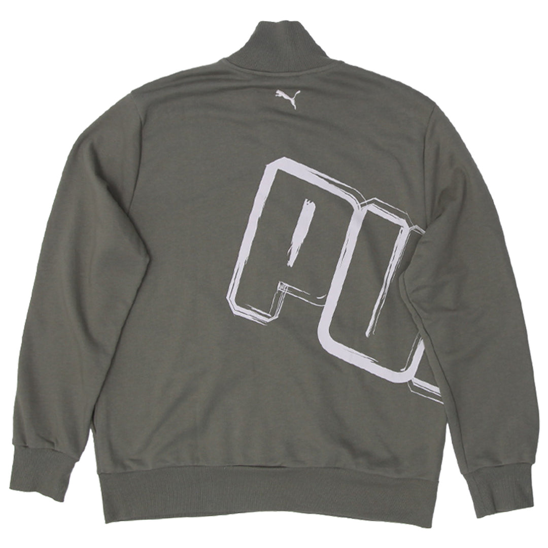 Mens Puma Logo  Full Zip Jacket