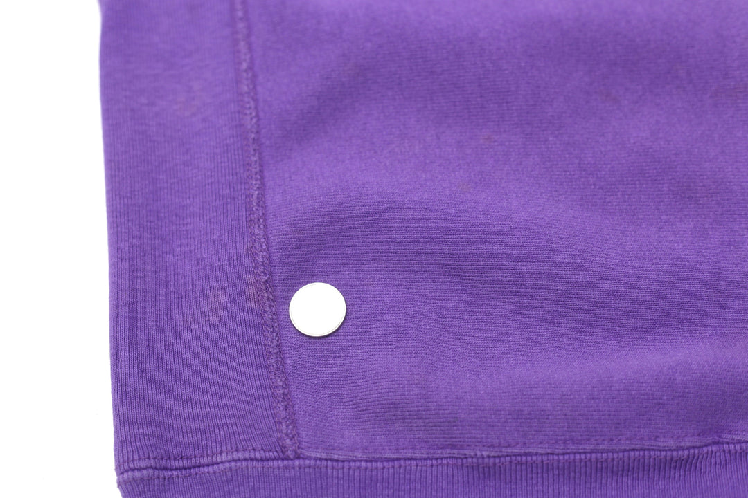 Vintage Champion Reverse Weave Embroidered Purple Sweatshirt - Fashion Rerun Vintage Migration_Sweaters