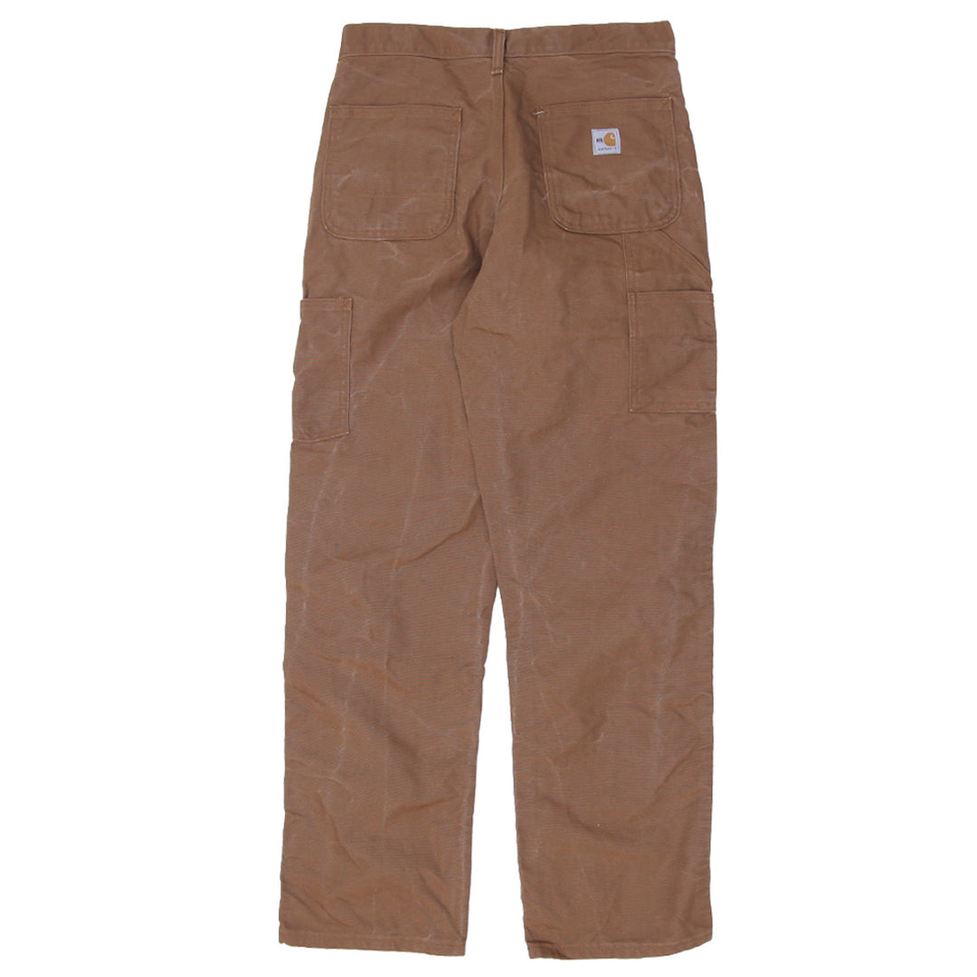 Mens FRB229 BRN Dungaree Fit Carhartt Pants
