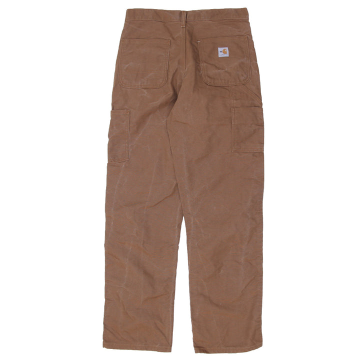 Mens FRB229 BRN Dungaree Fit Carhartt Pants