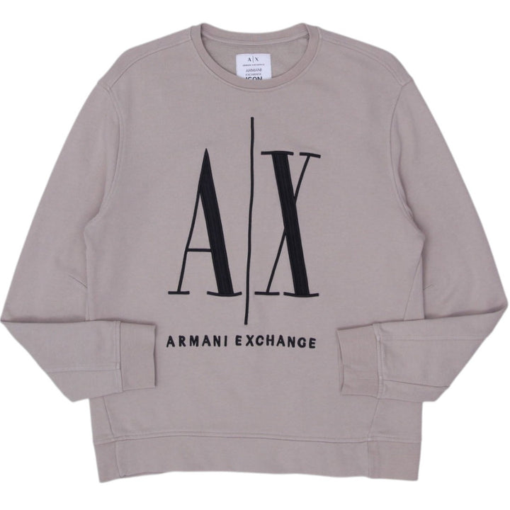 Mens Armani Exchange Icon Period Crewneck Sweatshirt