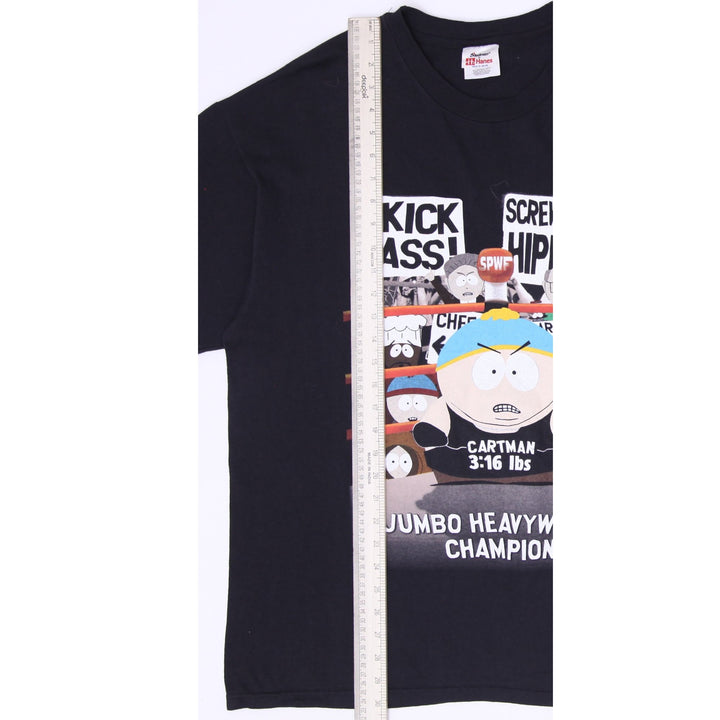 Vintage 1998 South Park Eric Cartman 3:16 Jumbo Heavyweight Champion T-Shirt XL