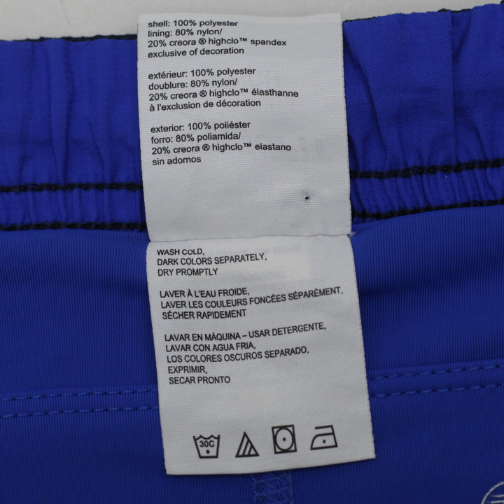 Mens Speedo FIT TurboDri Swim Shorts Navy & Cobalt Blue Compression Liner Small