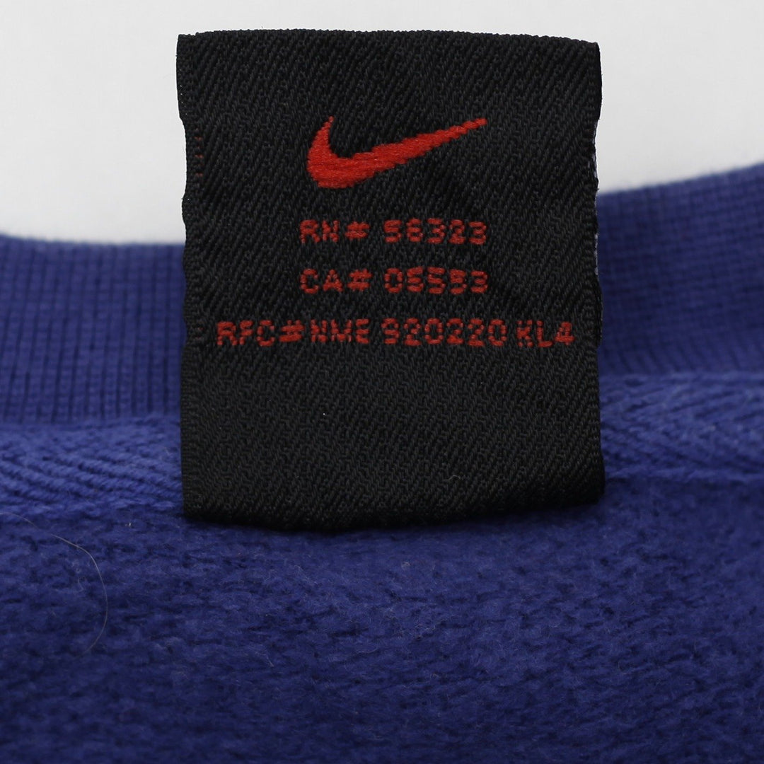 Vintage Embroidered Nike Logo Crewneck Sweatshirt