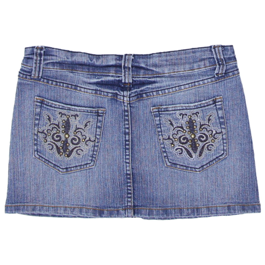 Y2K Ladies Bongo Denim Mini Skirt