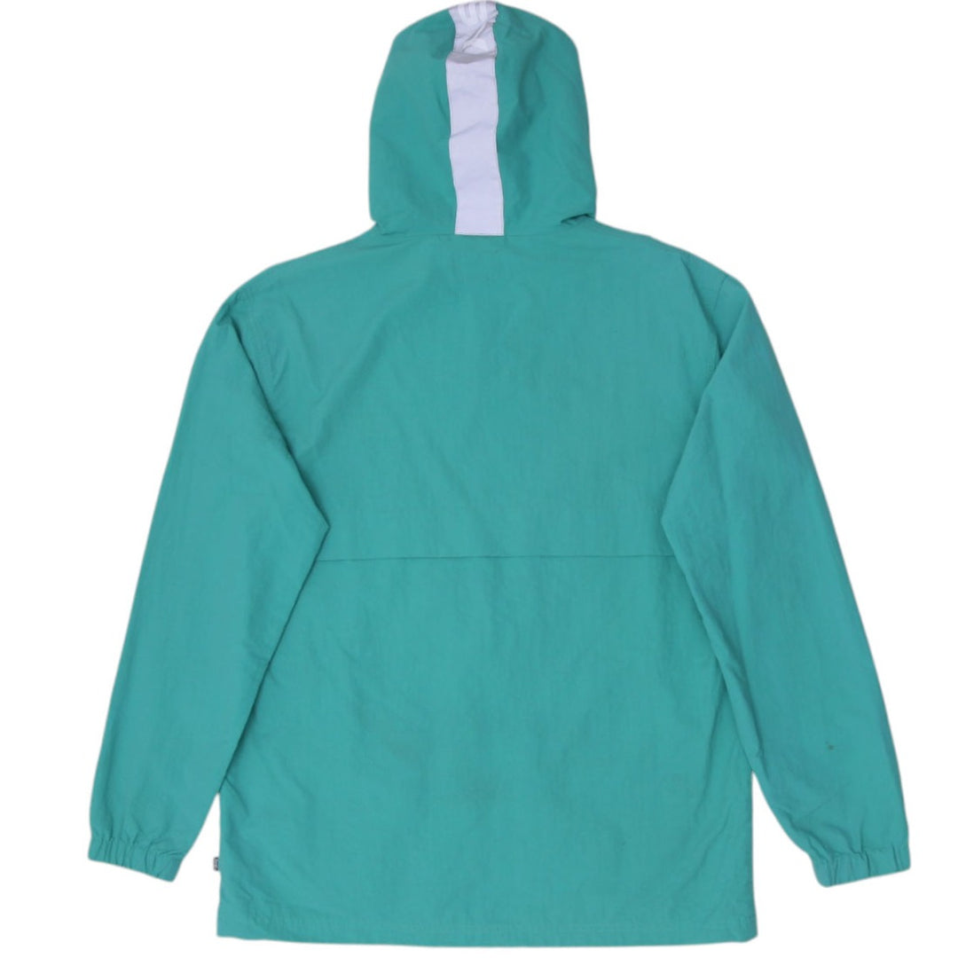 Mens Stüssy Light Nylon Full Zip Hooded Lightweight Jacket S | Migration_Jackets SW COLLECTION - Side View | Fashion Rerun