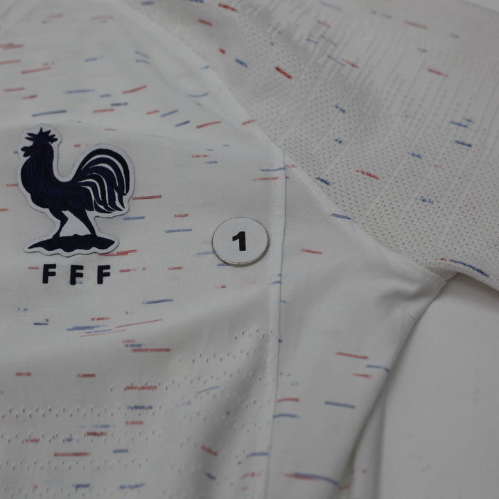Mens Nike Soccer Jersey White 2018 Graphic FFF Team