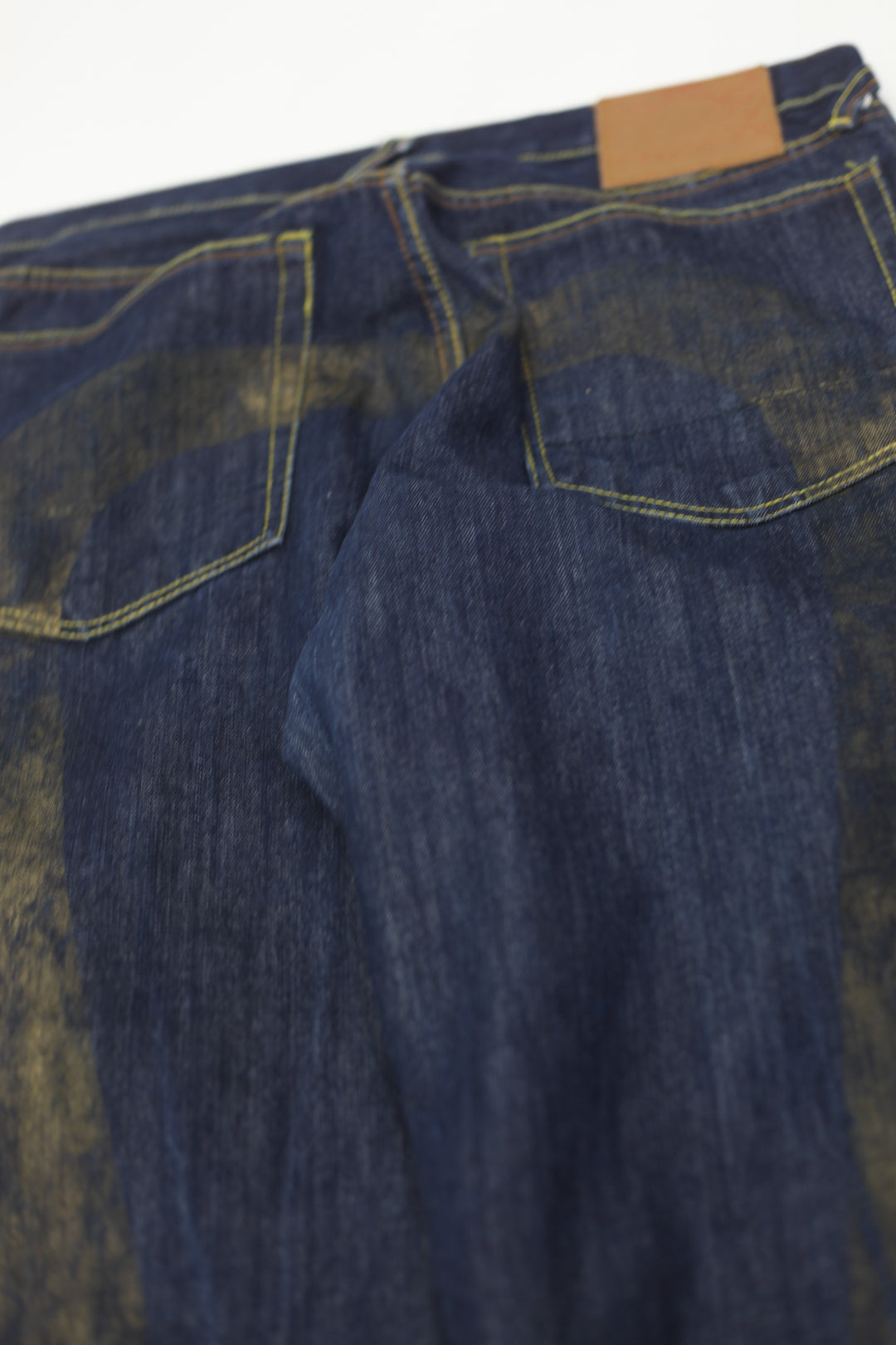 Y2K Evisu 100% Cotton Button Fly Jeans