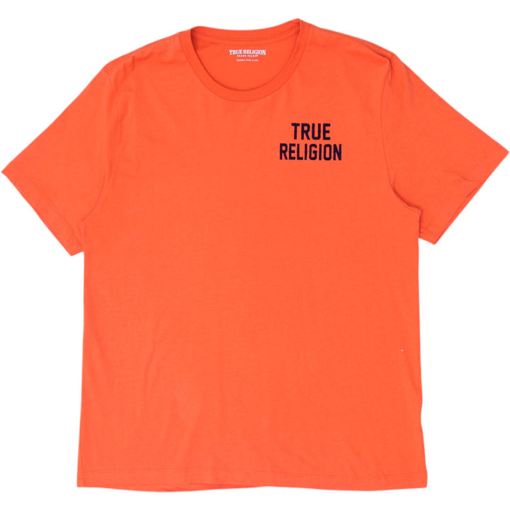 Mens True Religion OG Buddha Brand graphic T-Shirt Size 2XL