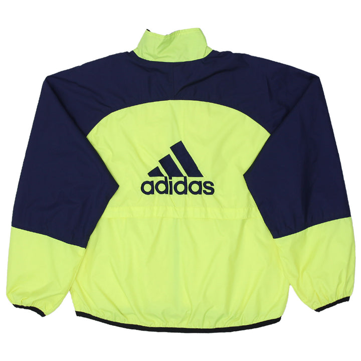 Vintage Embroidered Adidas Logo Windbreaker Full Zip Jacket