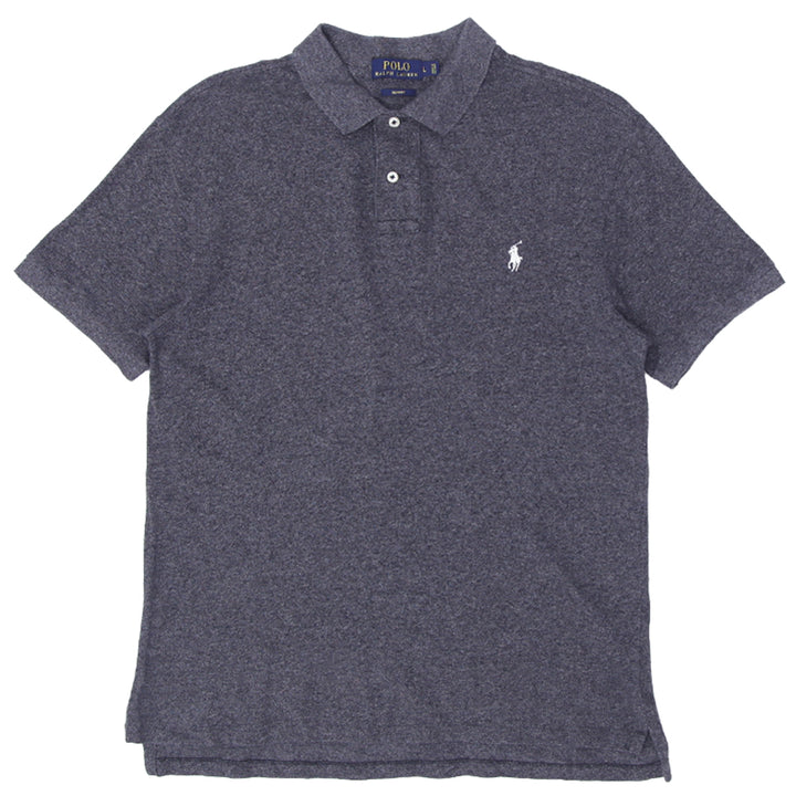 Mens Polo Ralph Lauren Slim Fit Polo T-Shirt Gray - Fashion Rerun Vintage Migration_T-Shirt