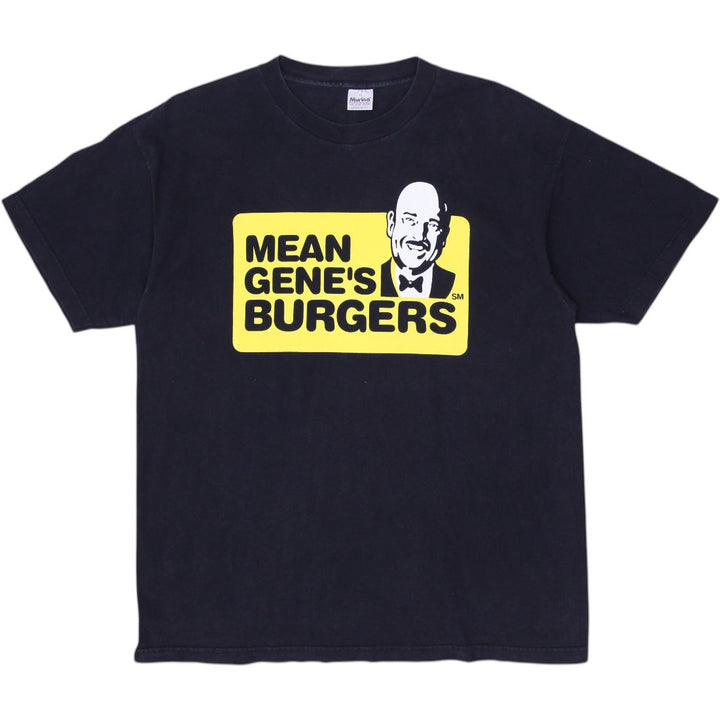 Vintage 90's Mean Gene's Burgers Bite Me T-Shirt Size XL | Migration_T-Shirts | Fashion Rerun