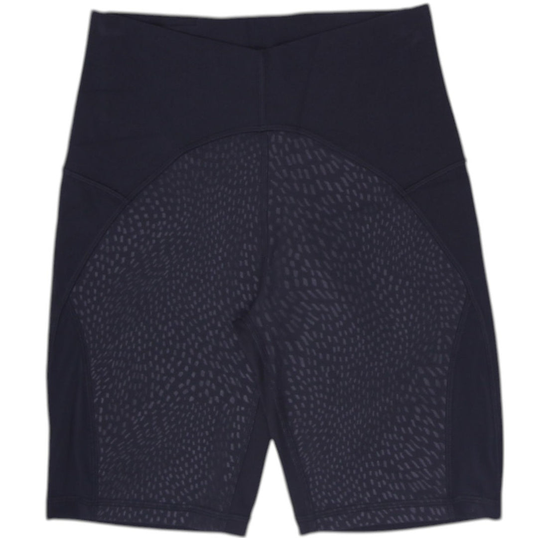 Ladies Lululemon Cycling Shorts Black High-Waisted Compression Size 6