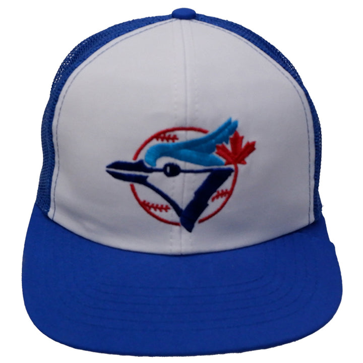 Vintage Toronto Blue Jays MLB Baseball Snapback Mesh Trucker Cap | Migration_Accessories ACCESSORIES BLUE JAY | Fashion Rerun
