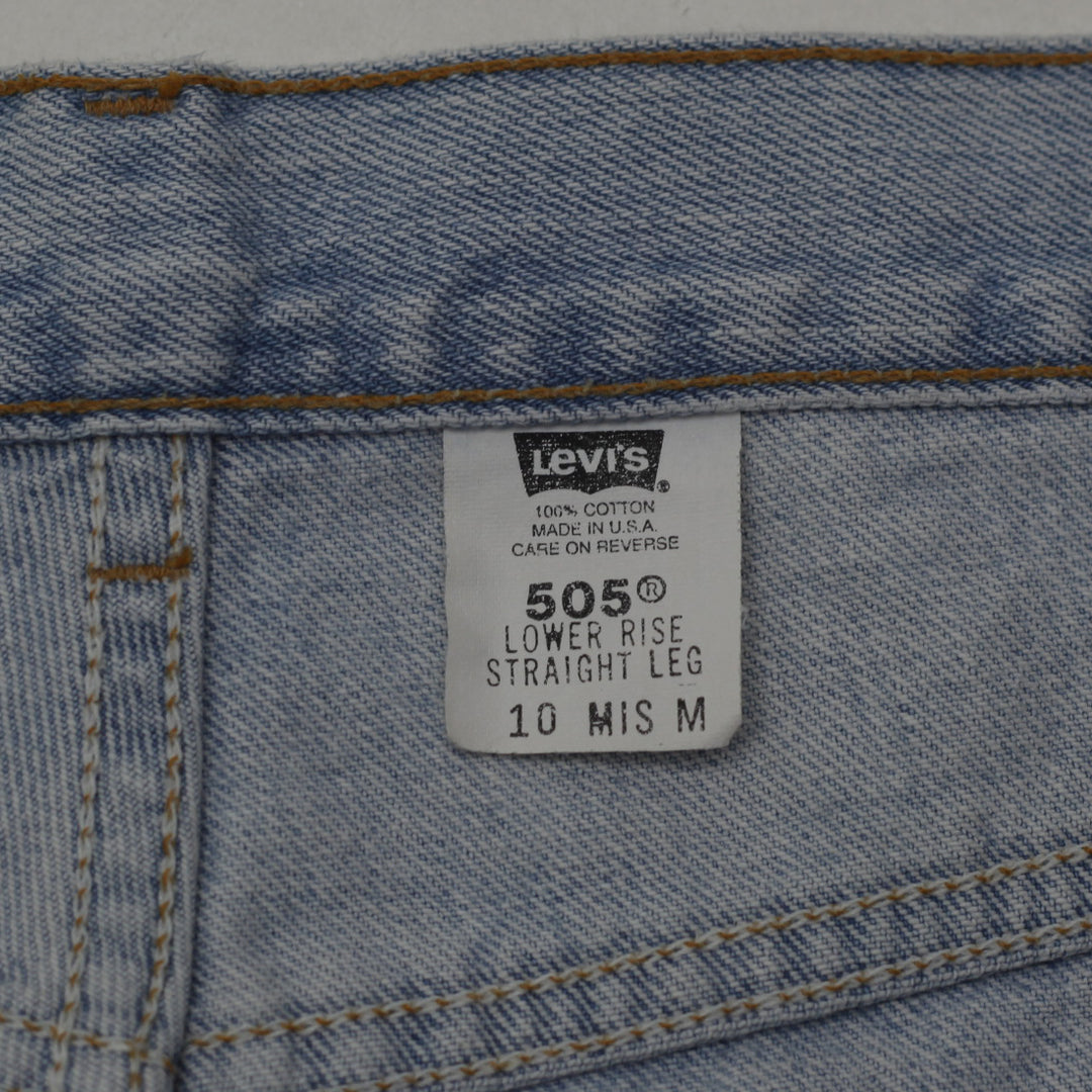 Vintage Levi Strauss 505 Lower Rise Straight Leg Jeans Made in USA Ladies - Fashion Rerun Vintage Migration_Pants