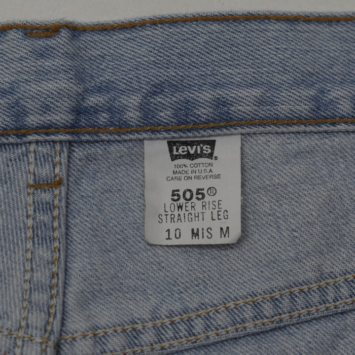 Vintage Levi Strauss 505 Lower Rise Straight Leg Jeans Made in USA Ladies - Fashion Rerun Vintage Migration_Pants