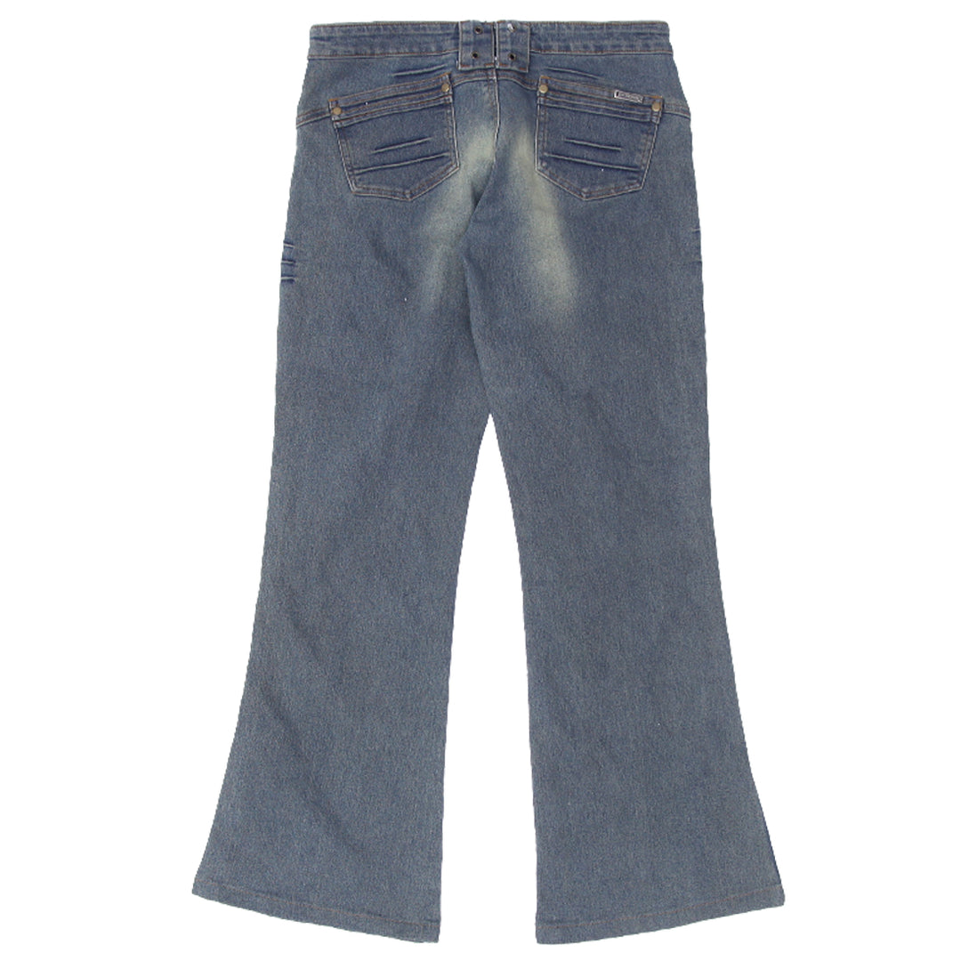 Y2K Low Rise Stretch Flare Jeans - Fashion Rerun Vintage Migration_Pants