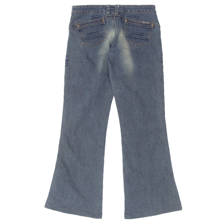 Y2K Low Rise Stretch Flare Jeans - Fashion Rerun Vintage Migration_Pants