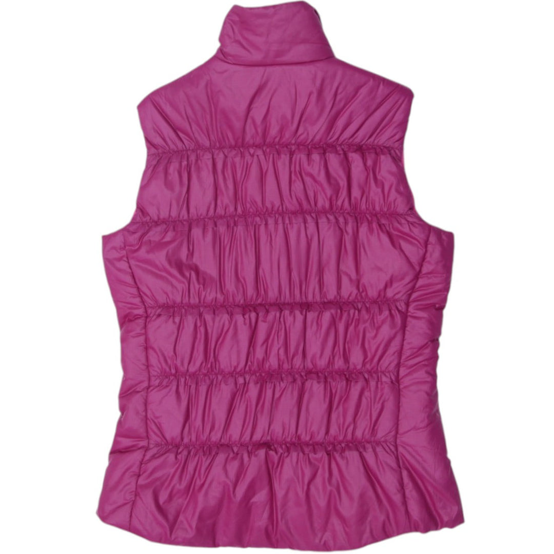 Ladies Patagonia Vest Pink Puffer Lightweight Polyester Size M | Migration_Vests - Side View | Fashion Rerun