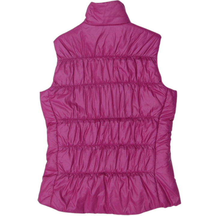 Ladies Patagonia Vest Pink Puffer Lightweight Polyester Size M | Migration_Vests - Side View | Fashion Rerun