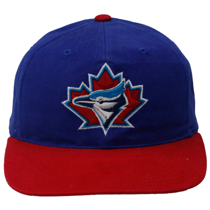 Mens Toronto Blue Jays Blue Red Snap Back Genuine Merchandise Annco Pro MLB