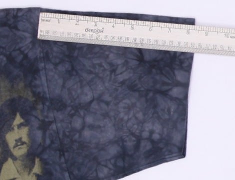 Vintage Liquid Blue Led Zeppelin Tie Dye T-Shirt Made In USA Medium