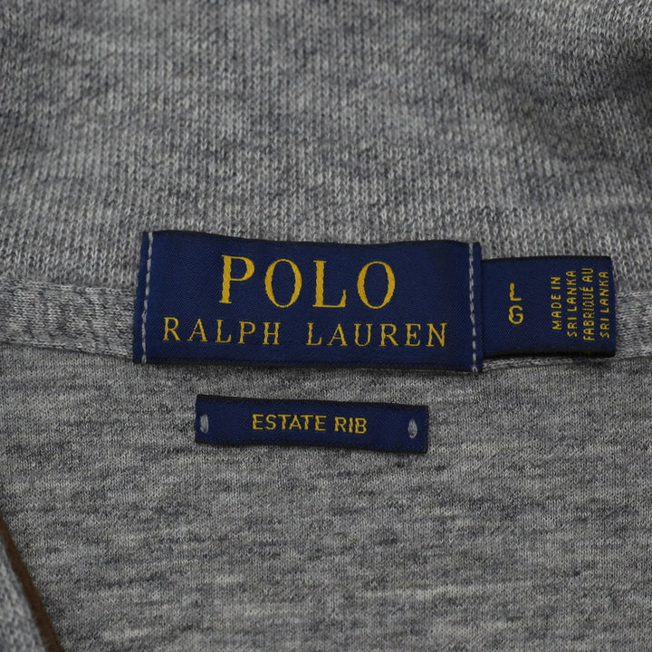 Mens Polo Ralph Lauren Estate Rib Quarter Zip Sweater
