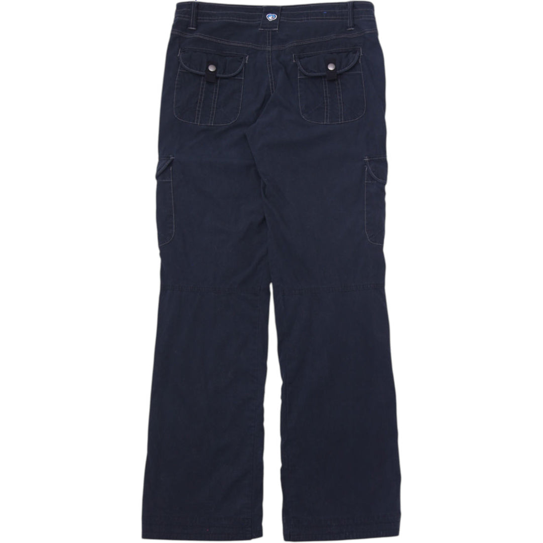 Y2K Ladies Kuhl Mountain Culture Convertible Roll Up Hiking Cargo Pants Size 6