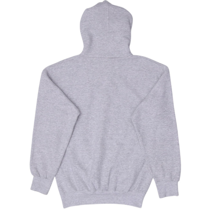 Vintage Mens Tultex Hoodie Gray Hurricanes Logo Spellout Large | Migration_Hoodies - Side View | Fashion Rerun
