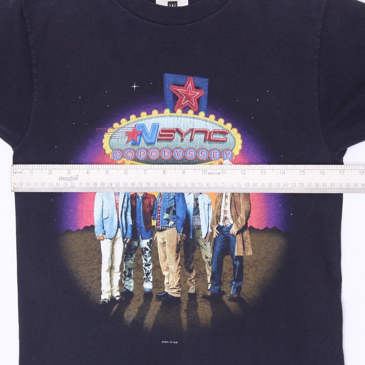 Vintage 2001 NSYNC PopOdyssey Tour T-Shirt Size S