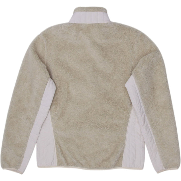 Ladies Patagonia Synchilla Full Zip Cream Fleece Large Jacket | Migration_Jackets - Side View | Fashion Rerun