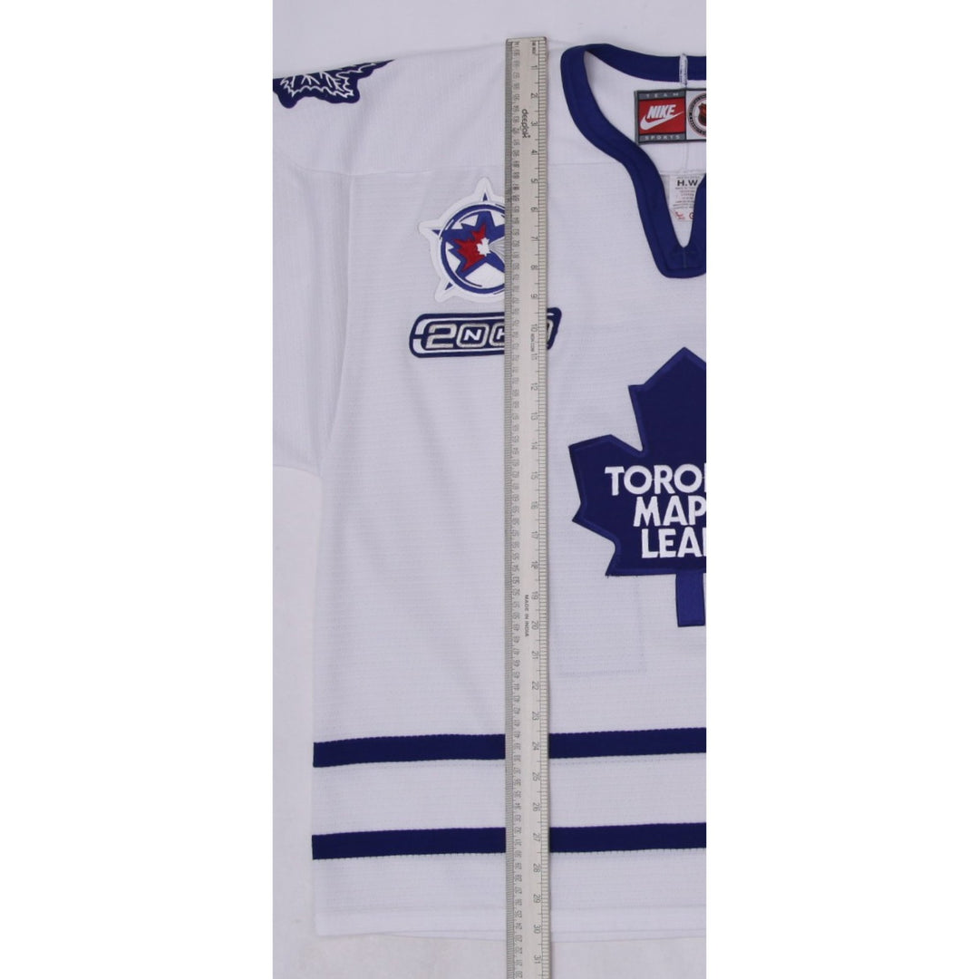 Vintage Nike NHL Toronto Maple Leafs Joseph # 31 Hockey White Jersey L | Migration_Jerseys - View 9 | Fashion Rerun