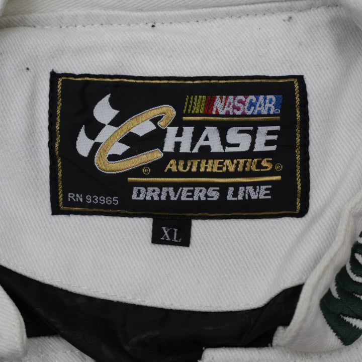 Vintage Chase Authentics Mountain Dew NASCAR Racing Jacket Size XL | Migration_Jackets - Back View | Fashion Rerun