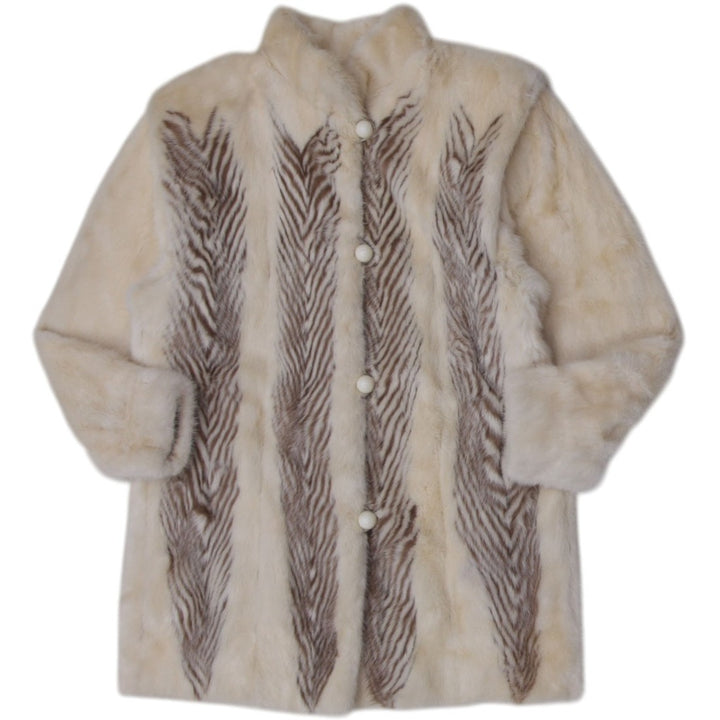 Mid-Century Elegance Authentic Steen & Wright Let-Out genuine  Fur Coat