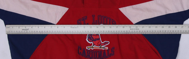 Vintage 90s Starter St. Louis Cardinals Half-zip Windbreaker Jacket Size XL | Migration_Jackets - View 14 | Fashion Rerun
