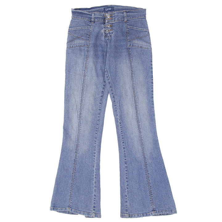 Y2K Button Fly Flare Jeans