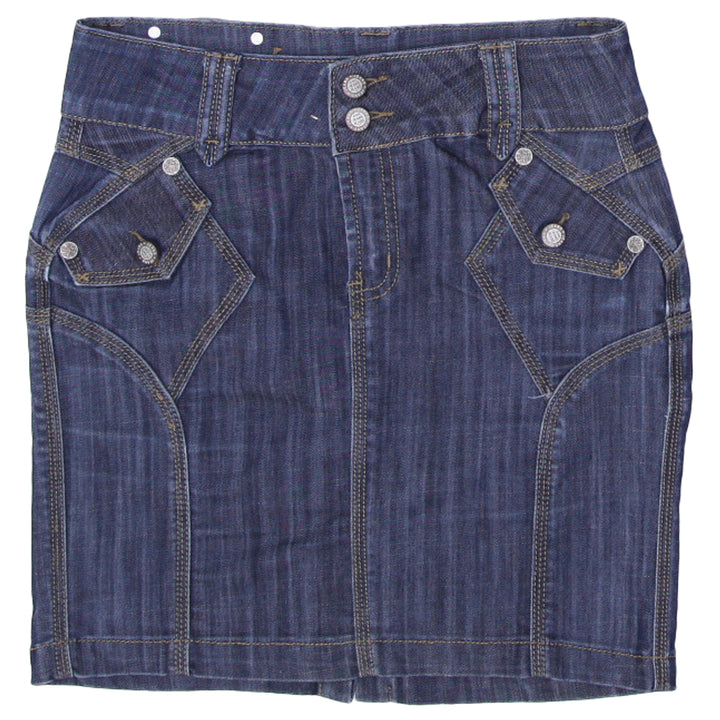 Y2K Ladies Fanaticos Del Denim Skirt