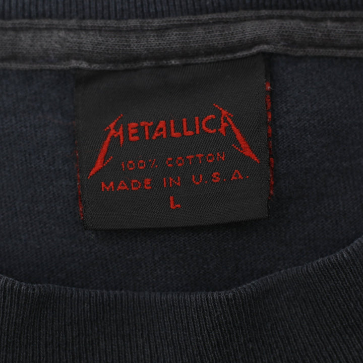Vintage 90s Metallica "Sad But True" Skulls Band T-Shirt USA Made Brockum Size L